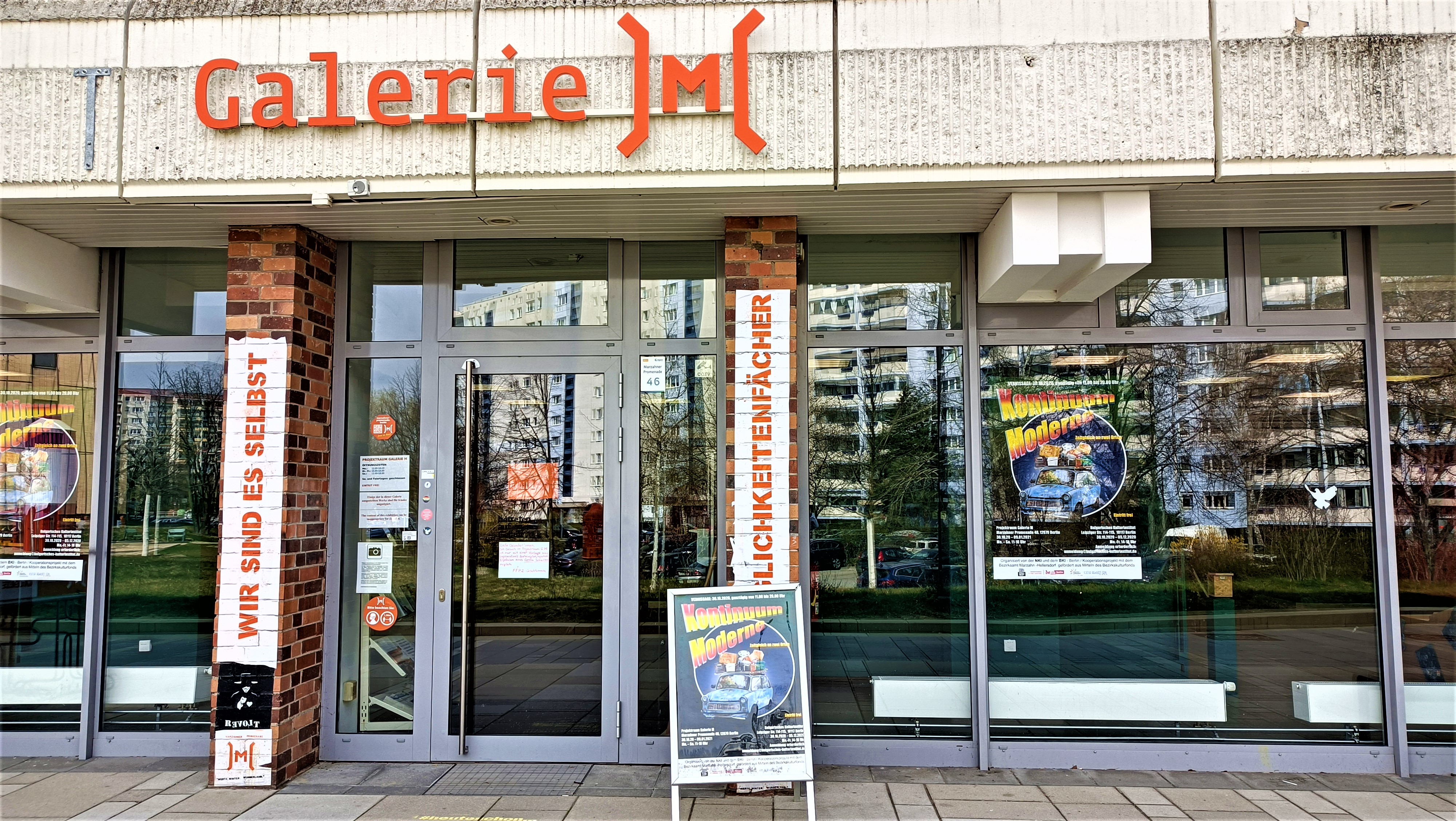 Galerie M - schon wieder ein bisschen geöffnet