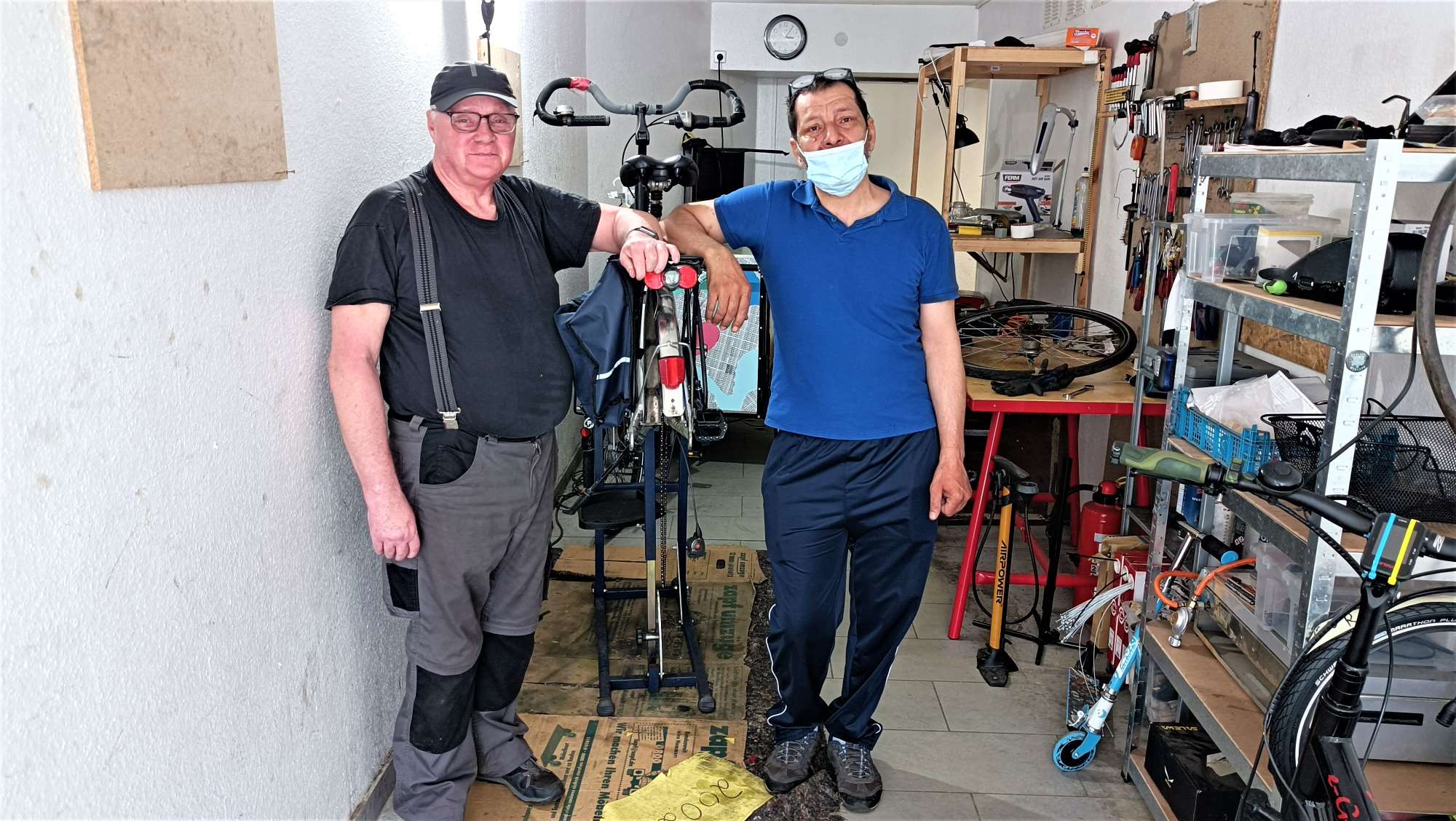 Rainer Schulz und Salman Khudair