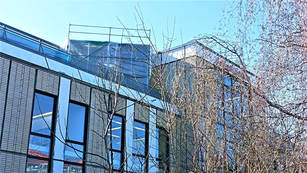 Dach- und Fensterausbau des FFM